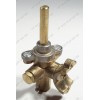 Газовый кран в сборе с жиклером - 102 ГМГ2.00-07 для плиты Гефест