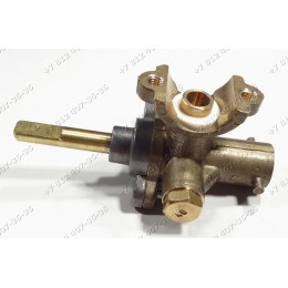 Газовый кран в сборе с жиклером - 40 1445-39.000-19 для плиты Гефест
