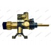 Газовый кран в сборе с жиклером - диаметр отверстия 60 для плиты Гефест