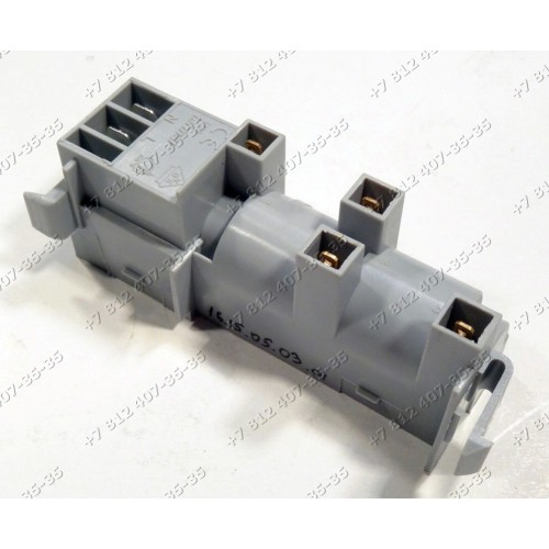 Генератор поджига B200046-02 220-240V 50-60Hz 4 контакта без заземления плиты Indesit Ariston A5GG1FXEX, A5MSH2EWEX