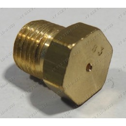 Форсунка (жиклер) диаметр 0,83 мм M7 духовки Indesit KN5406XE/E C00035097