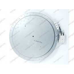 Конфорка стеклокерамики двухзонная 2100W-700W для варочной поверхности Fornelli PV 6011 Dolce IX