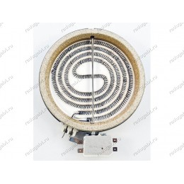 Конфорка стекло D=165 мм (145 мм) 1650632812 1200W стеклокерамика для плиты Electrolux AEG Zanussi 949592733 ZVM64XPE