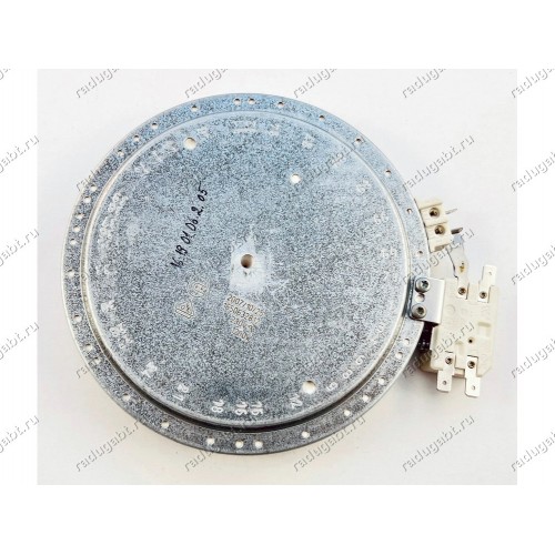 Конфорка стекло D=165 мм (145 мм) 1650632812 1200W стеклокерамика для плиты Electrolux AEG Zanussi 949592733 ZVM64XPE
