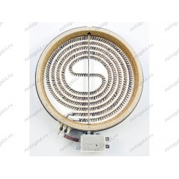 Конфорка Eika 2000632812 1700W для стеклокерамики плиты Electrolux, Zanussi, AEG 949592733 ZVM64XPE