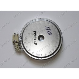 Конфорка стекло D=175 мм(200мм) 1700W стеклокерамика для плиты Hansa
