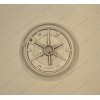 Большой рассекатель для плиты Ariston Indesit C00136243