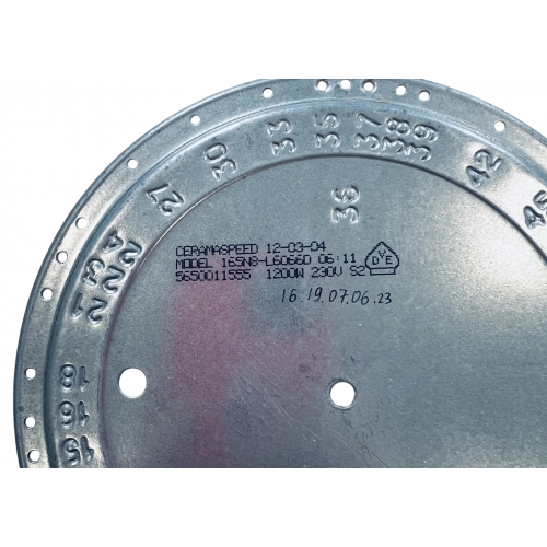 Конфорка для стеклокерамической плиты Bosch, Siemens CERAMASPEED 165N8-L60660 5650011555 1200W - 165 мм