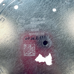 Конфорка для стеклокерамической плиты Bosch, Siemens EIKA 1652032944 1200W 9000033306 - 165 мм
