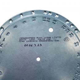 Конфорка для стеклокерамической плиты Bosch, Siemens CERAMASPEED 165N8-L73770 9000083641-600 1200W - 165 мм