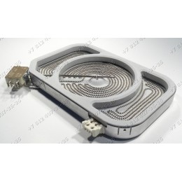 Конфорка 2000W/1100W 10.57413.334 230V 5080000653 EGO утятница для плиты Bosch/Siemens/Gaggenau CK 270-104 и т.д. 