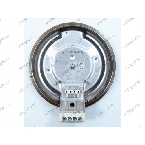 Конфорка чугунная EGO Италия 1000W под винты для плиты Whirlpool, Гефест, Hansa, Indesit, Beko