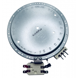 Конфорка для стеклокерамической плиты BEKO, Gorenje, Indesit и т.д. EIKA 1650734811 162926001 1200W - 165 мм