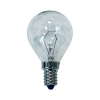 Лампочка духовки E14 300C 40W 230V миньон для плиты - круглая