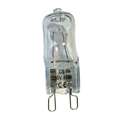 Лампочка духовки галогеновая G9 40W 300C 230V LM462 WP007-MICROMIC универсальная