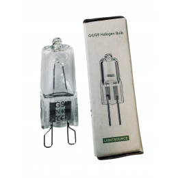 Лампочка духовки галогеновая G9 40W 300C 230V Lightsource Safety&Reliable универсальная
