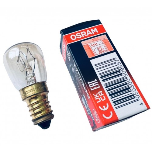 Лампочка духовки 25W 300C цоколь E14 - OSRAM Germany для плиты универсальная