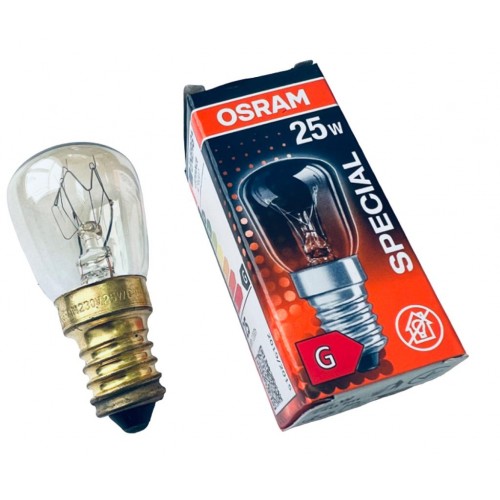 Лампочка духовки 25W 300C цоколь E14 - OSRAM Germany для плиты универсальная