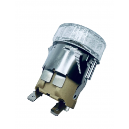 Лампочка в сборе для духового шкафа Hansa - 8511130 - патрон + плафон + галогеновая лампочка