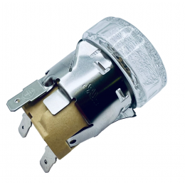Лампочка в сборе для духового шкафа Hansa - 8511130 - патрон + плафон + галогеновая лампочка
