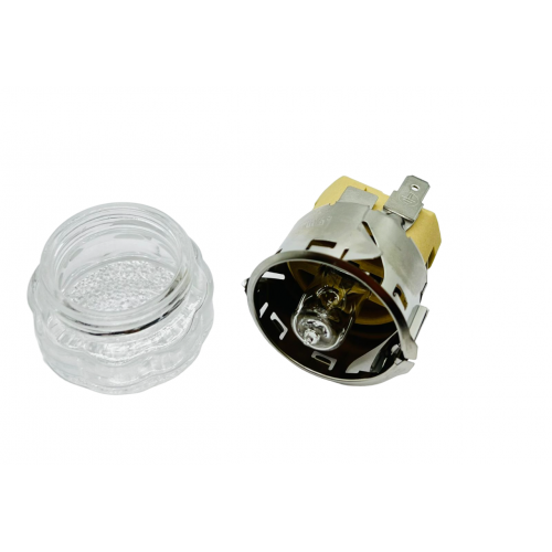 Лампочка в сборе для духового шкафа Hansa - 8511130 - патрон + плафон + галогеновая лампочка