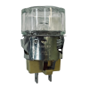 Лампочка в сборе для духового шкафа Hansa - 8515713 - патрон + плафон + галогеновая лампочка SUNNER LH-03 25W
