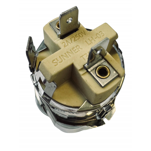 Лампочка в сборе для духового шкафа Hansa - 8515713 - патрон + плафон + галогеновая лампочка SUNNER LH-03 25W