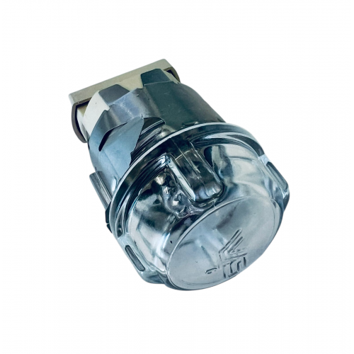 Лампочка в сборе для духового шкафа Ariston, Indesit - C00480717 - патрон + плафон + лампочка