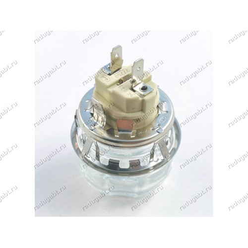 Лампочка в сборе для духового шкафа Electrolux, AEG, Zanussi - 3879376931 - патрон + плафон + галогеновая лампочка G9 25W
