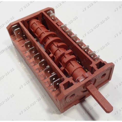 Переключатель режимов духовки духового шкафа AEG, Electrolux, Zanussi - 3570598015