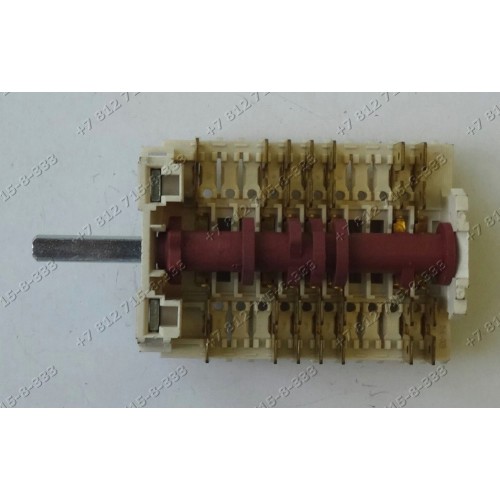 Переключатель духовки для плиты Hansa FCCX53014017 (53318) FCCW53014037