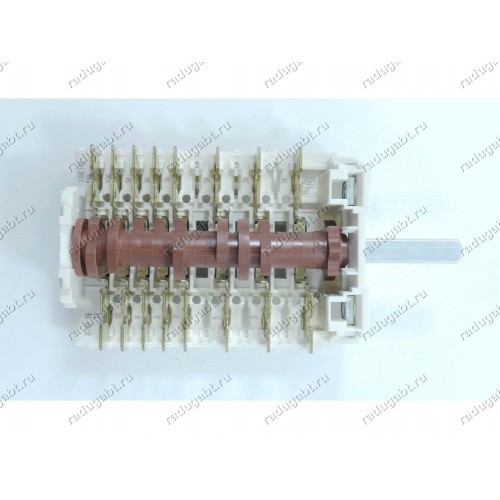 Переключатель режимов духовки DREEFS для плиты Hansa BOEW64010010, FCCI66304055, Indesit, Ariston