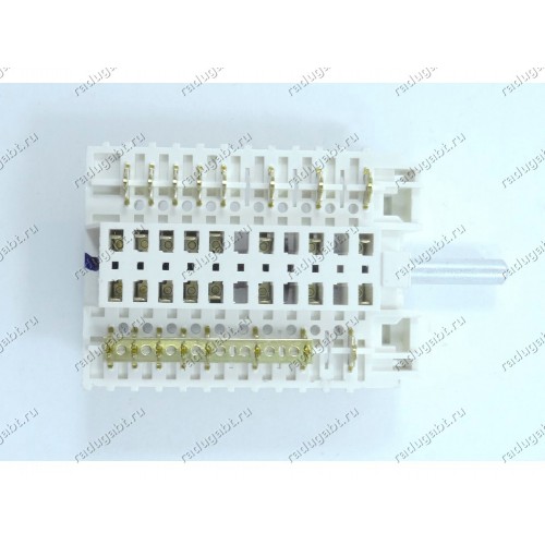 Переключатель режимов духовки DREEFS для плиты Hansa BOEW64010010, FCCI66304055, Indesit, Ariston