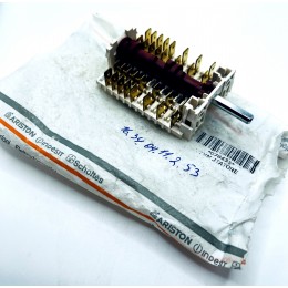 Переключатель режимов духовки для плиты Hansa, Indesit, Ariston - C00078435 - DREEFS 11HE-056