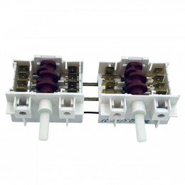 Переключатель конфорки сдвоенный DREEFS 5HE/555 COK305GO для плиты Gorenje 