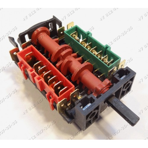 Переключатель режимов духовки SR111-006 SR111006 296333 VK1907 для плиты Gorenje