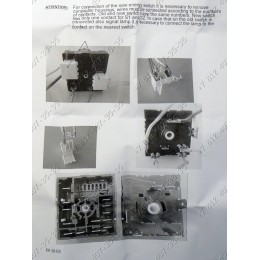 Переключатель конфорки EGO 50.87021.001 716269 для плиты Gorenje
