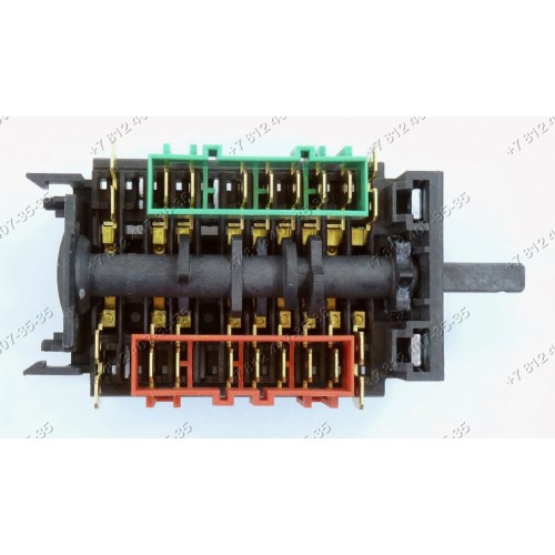 Переключатель режимов духовки ZA2810 SR1-11-008 для плиты Gorenje KBC5105AX, K65333BW0, BO5203AX