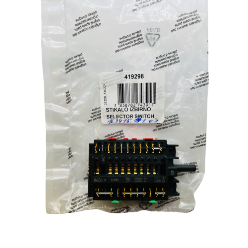 Переключатель режимов духовки для плиты Gorenje EUREL SR1-11-029 - 419298