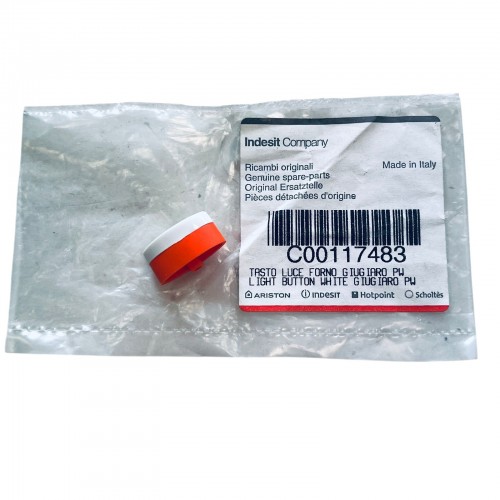 Кнопка подсветки духовки плиты Indesit C00117483