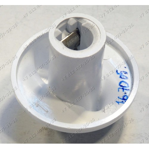 Ручка белая для плиты Indesit, Ariston C00117525