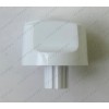 Ручка газового крана белая для духовки Дарина GM341 24 000-15