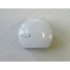 Ручка газового крана белая для духовки Дарина GM341 24 000-15