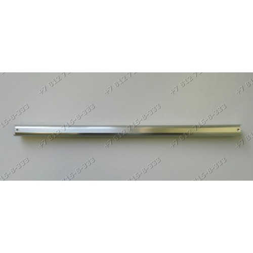 Серебристая ручка дверцы духовки Bosch 440305