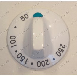 Ручка белая для духовки от 50С до 250С для плиты Hansa