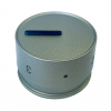 Ручка управления конфоркой серебристая для плиты Hansa FCCS63000, FCEW54110