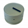 Ручка управления конфоркой серебристая для плиты Hansa FCCS63000, FCEW54110