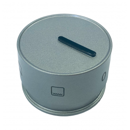 Ручка управления духовкой серебро для плиты Hansa FCMX68021, KBE640X