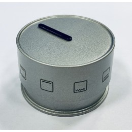 Ручка управления духовкой серебро для плиты Hansa FCCX68220, BOEI68004