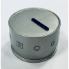 Ручка управления духовкой серебро для плиты Hansa FCCX68220, BOEI68004